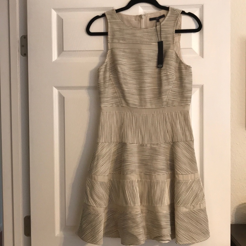Tibi Raffia Organza Dress 6